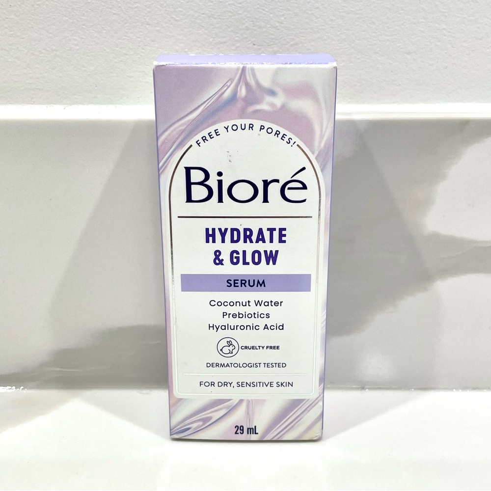 🟣2/$20 NEW Biore Hydrate & Glow Serum